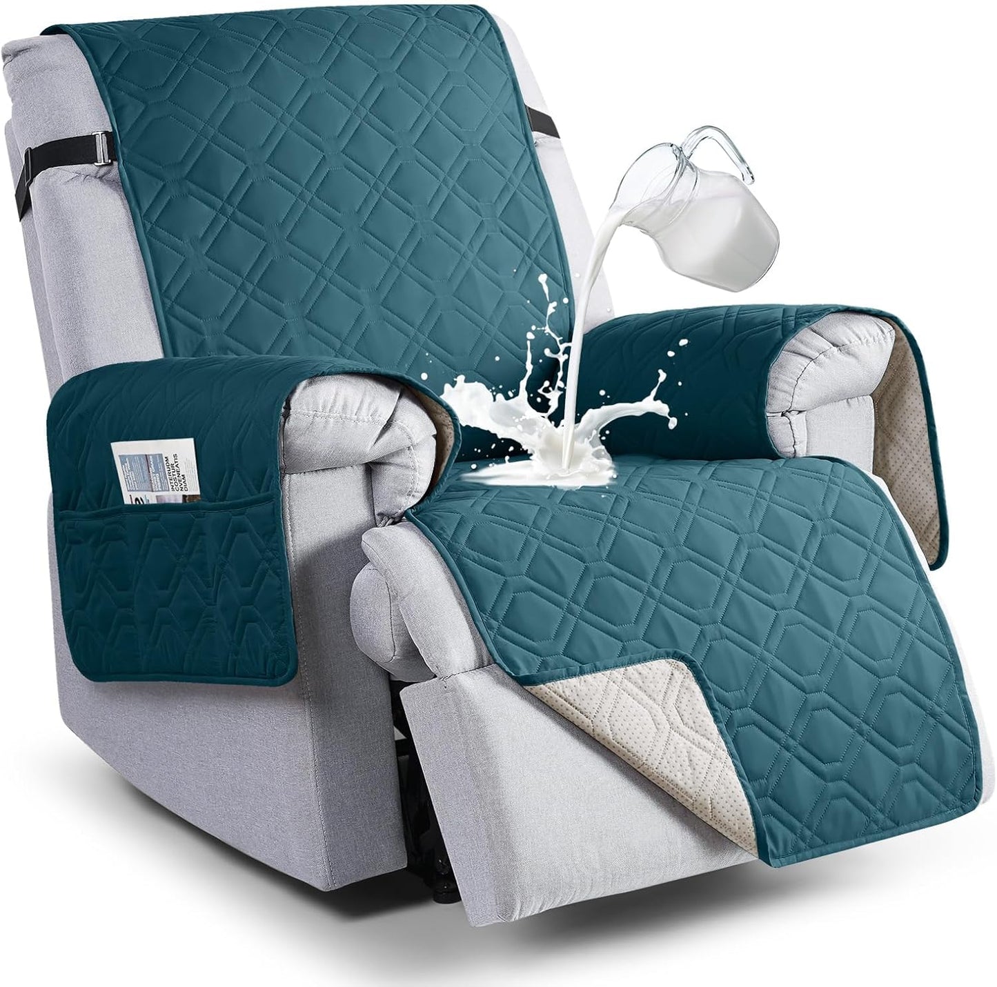 VANSOFY Waterproof Recliner Chair Cover for Pets and Kids
