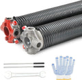 Garage Door Torsion Springs 0.218 x 2 x 24in Pair - Durable