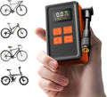 Mini Bicycle Pump with Gauge - Compact 150PSI Portable Inflator