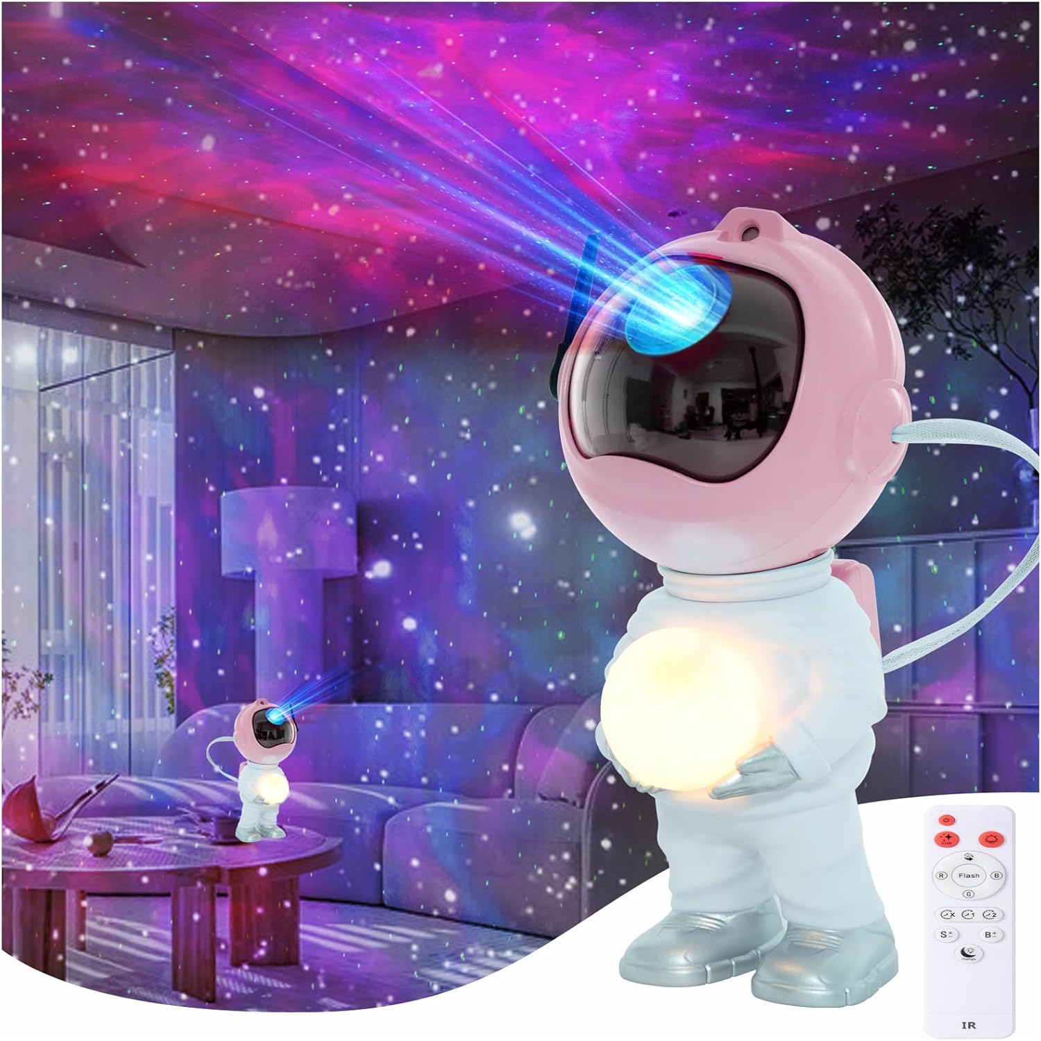 Galaxy Astronaut Projector: Bedroom Magic 