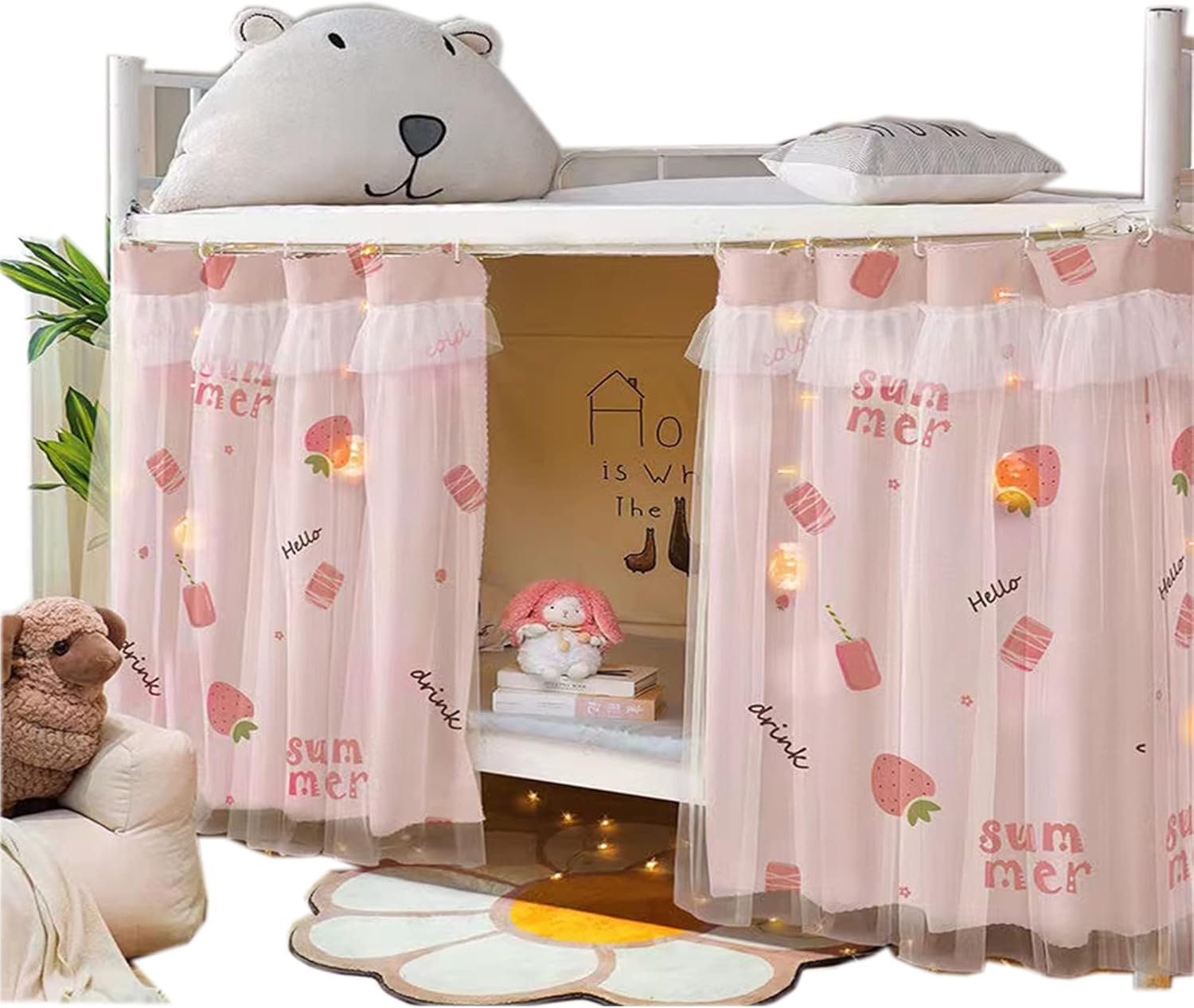 Navhao Bottom Bunk Curtains - Cozy Sleep Space
