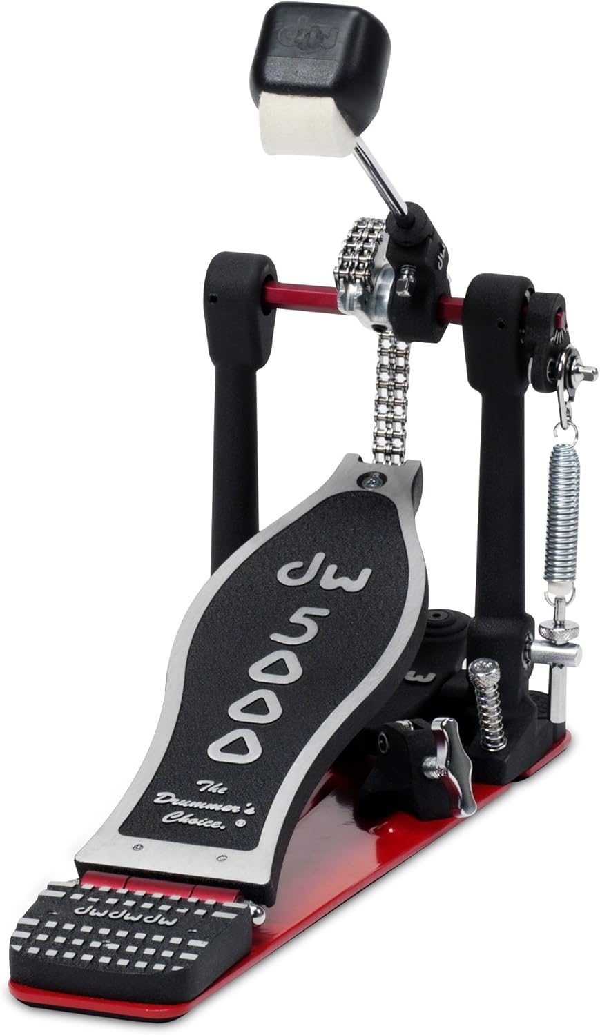 DW 5000 Turbo Single Bass Pedal with Innovative Features