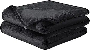 Soft Blanket Twin Size Warm Fuzzy Microplush Lightweight Fleece