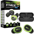 ISOtunes Free 2.0 Bluetooth Hearing Protection Earbuds - OSHA 25 dB