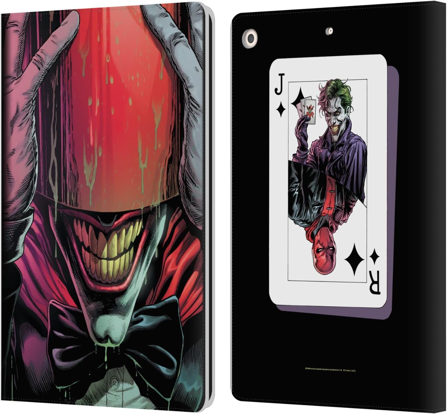 Batman DC Comics Red Hood Leather Wallet Case for iPad 10.2