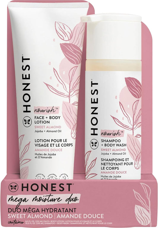 Honest 2-in-1 Baby Bundle | Gentle Cleansing + Nourishing Sweet Almond