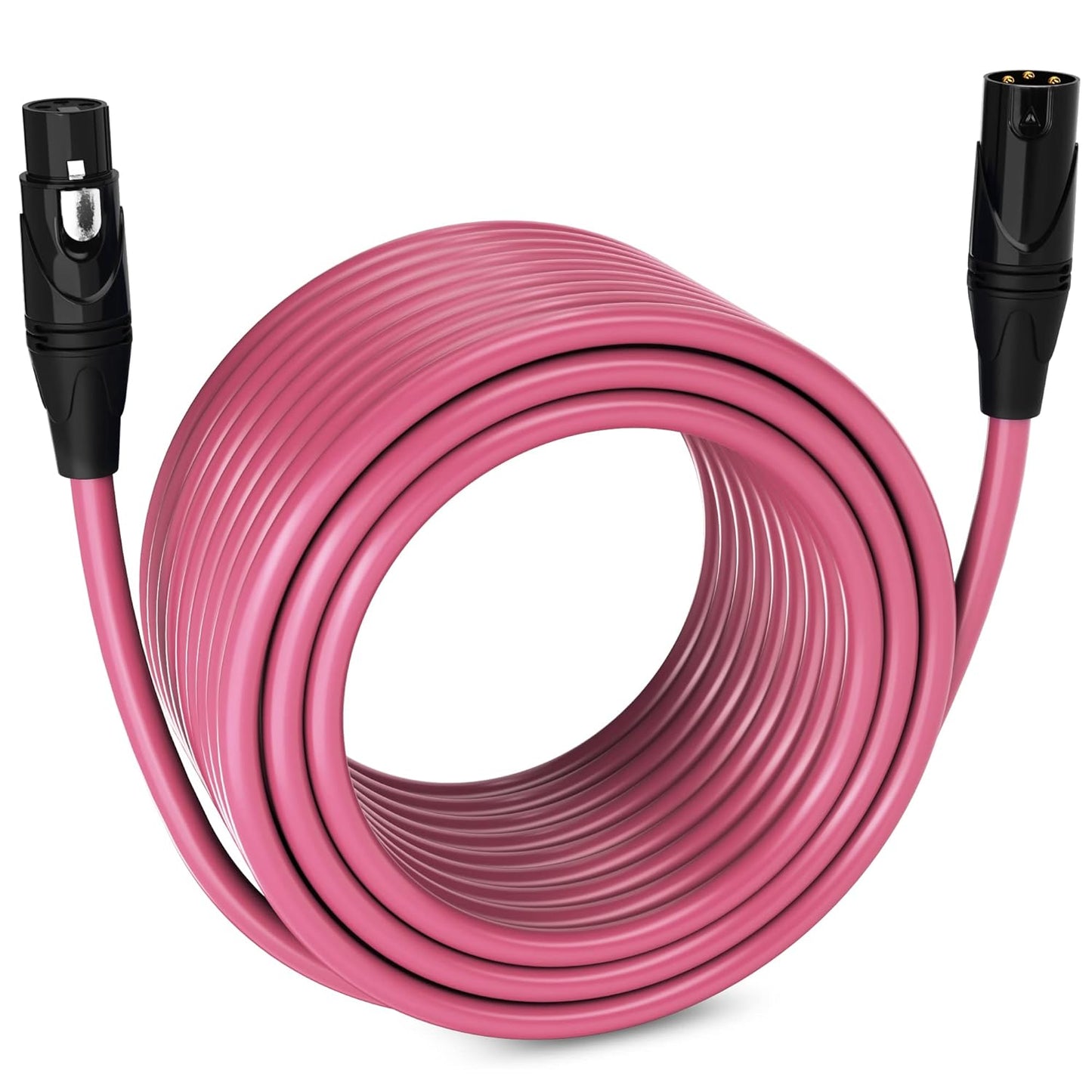 LyxPro 100 Feet XLR Microphone Cable for Professional Audio