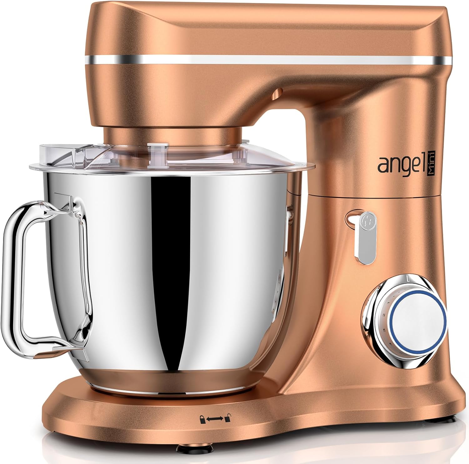 Mini Angel Stand Mixer: 10-Speed 5QT Kitchen Electric Mixer