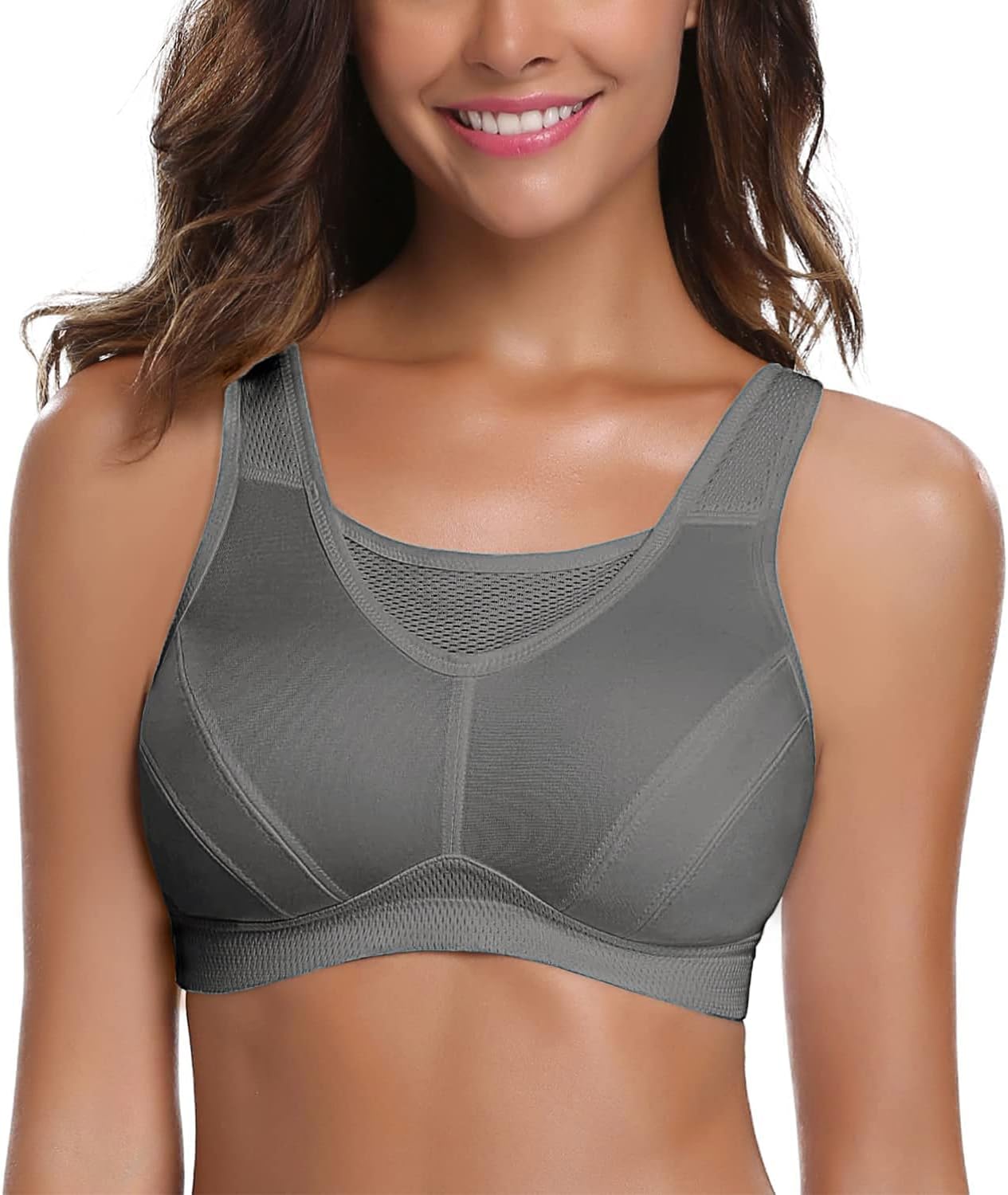 Wingslove Women's High Impact Sports Bra for Ultimate Comfort