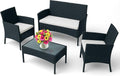EconoHome 4-Piece Outdoor Patio Furniture Set - Compact Conversation