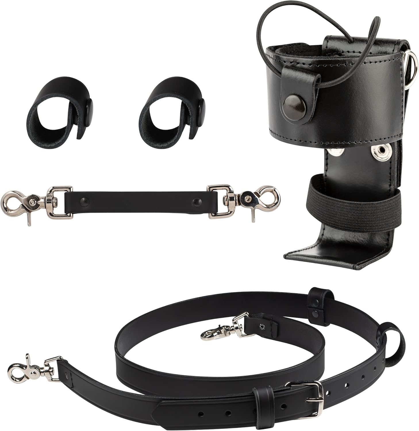 Perfect Fit Shield Leather Firefighter Bundle for Radios and Gear
