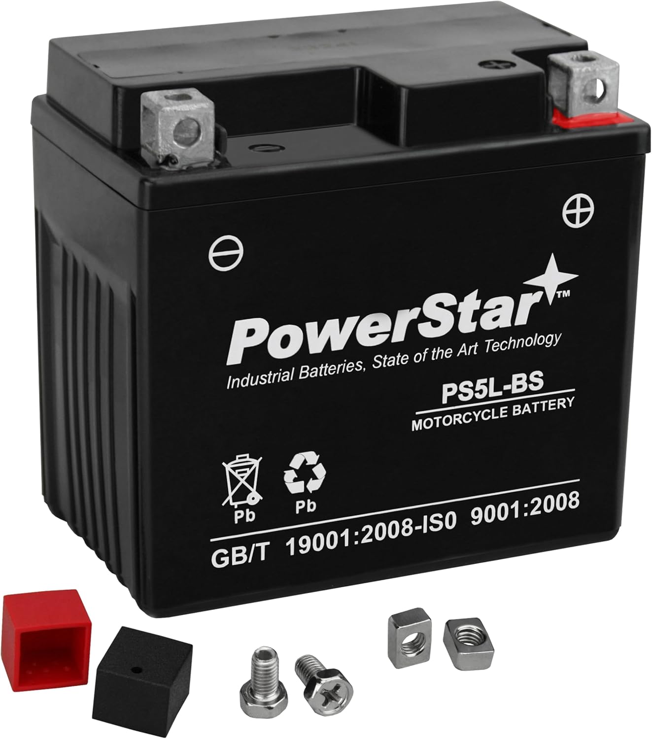 PowerStar GTX5L-BS Battery for Yamaha Raptor and Polaris KFX