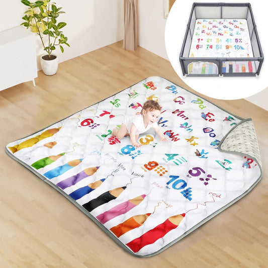 Non-Slip Odorless Baby Play Mat by FAMOPLAY