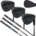 Premium Forged Golf Wedge 3 Piece Set - Full Face Grooves