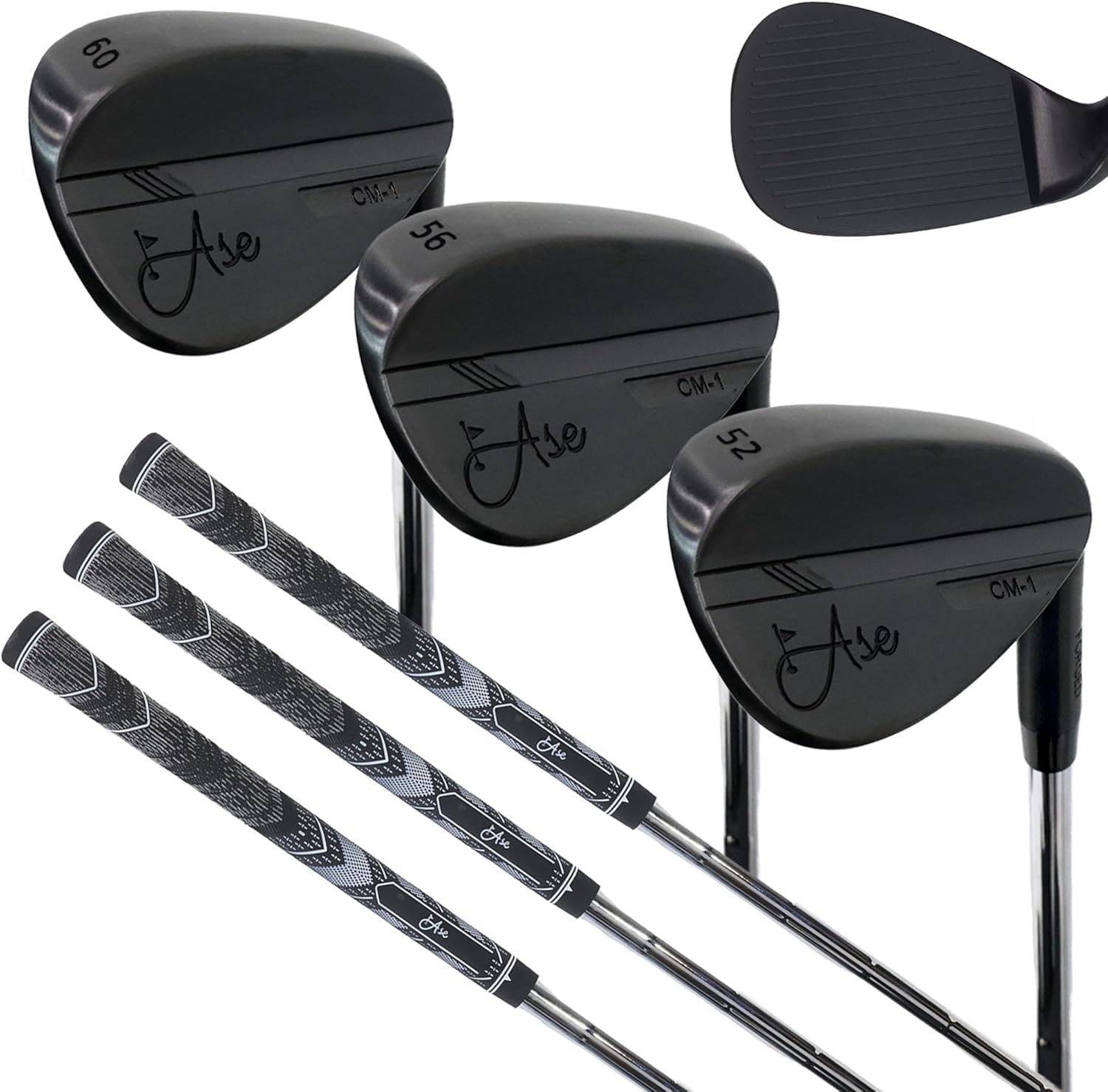 Premium Forged Golf Wedge Set for Men - 52 56 60 Degree Wedges