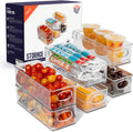 ClearSpace Plastic Pantry Organization and Food Storage Bin - 6 Pack