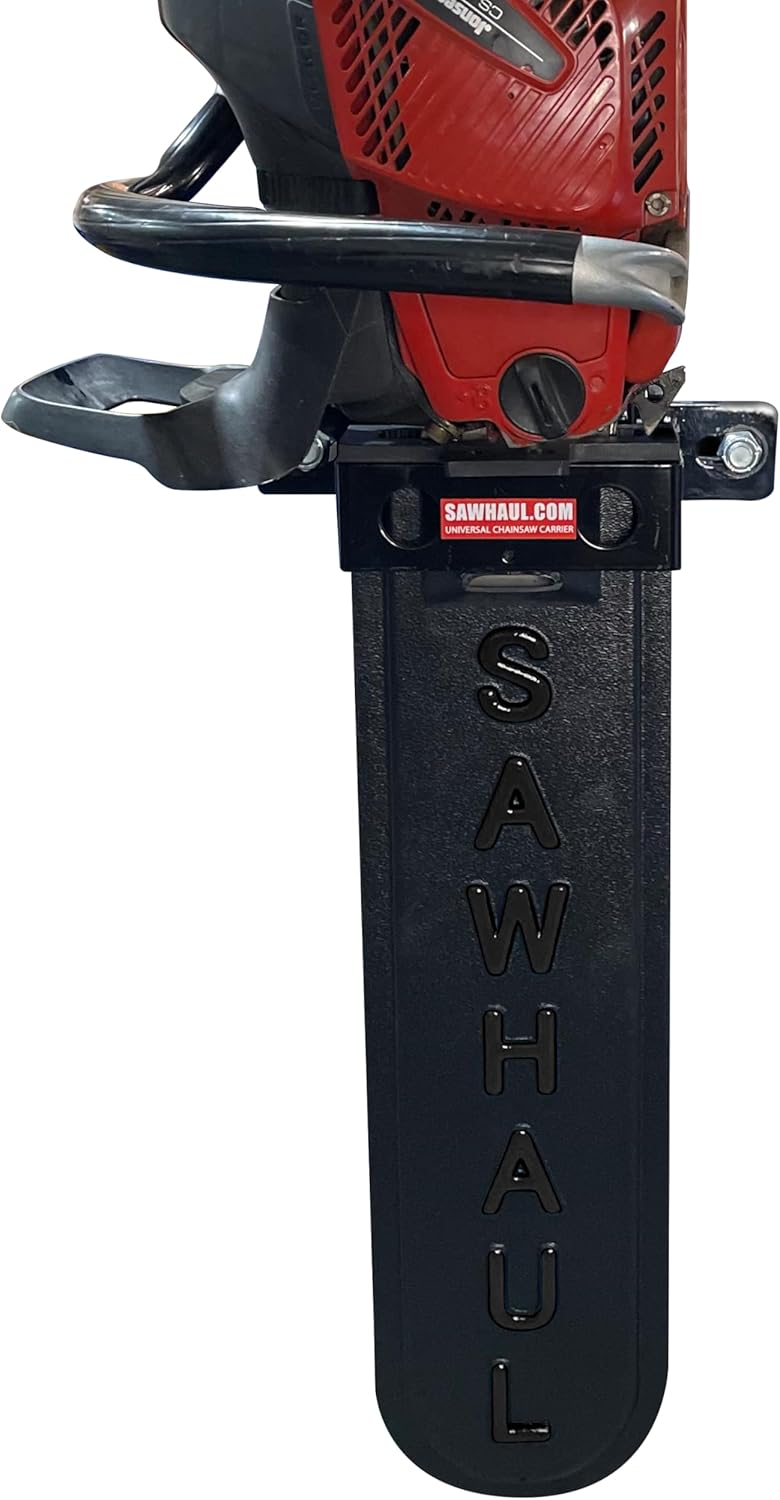 SawHaul Universal Tractor Chainsaw Holder for All Brands