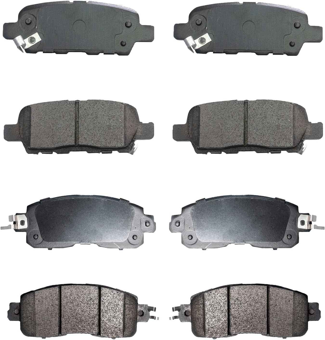 Premium Ceramic Disc Brake Pads for 2012-2017 Nissan Altima
