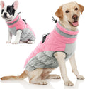 AOFITEE Dog Coat Warm Jacket for Medium Dogs - Waterproof, Reflective