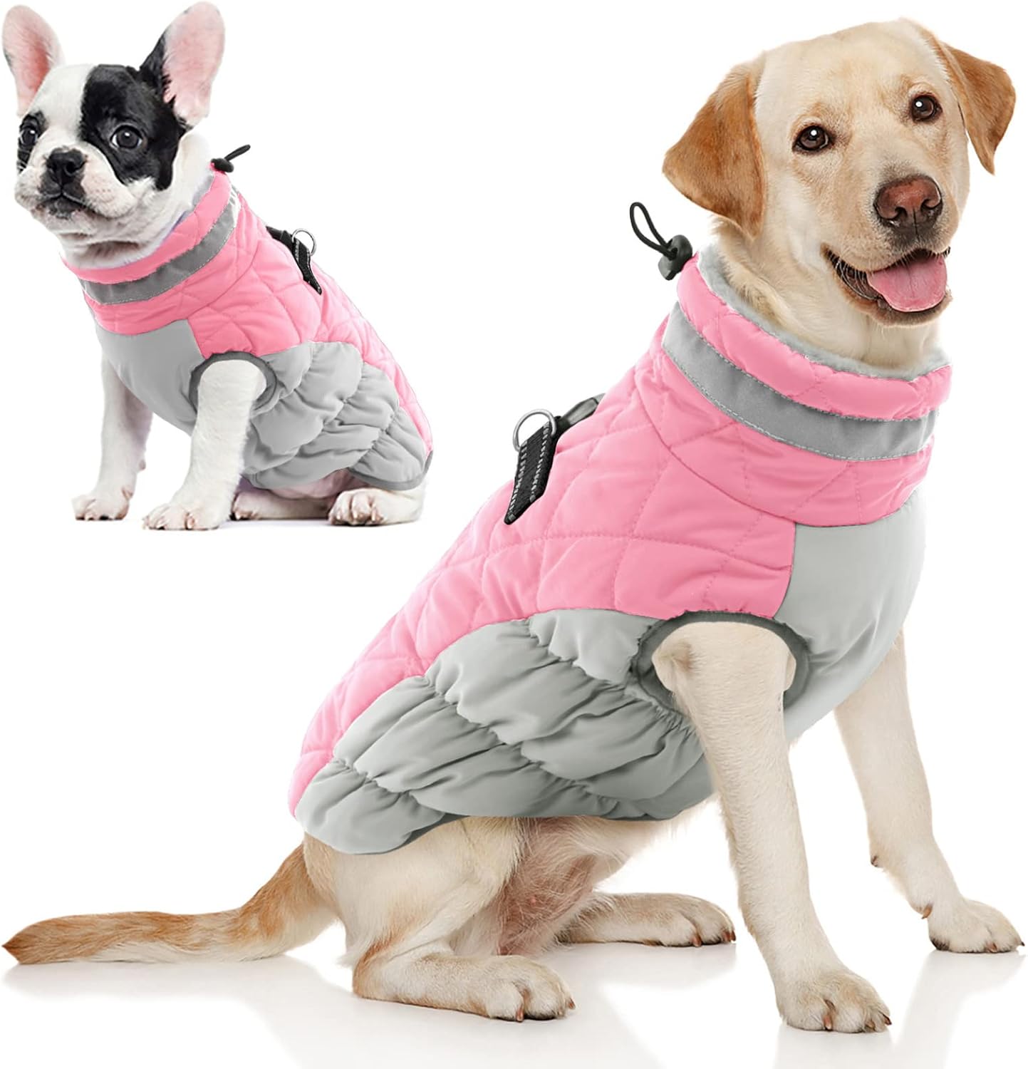 AOFITEE Dog Coat: Warm Reflective Winter Jacket for Dogs