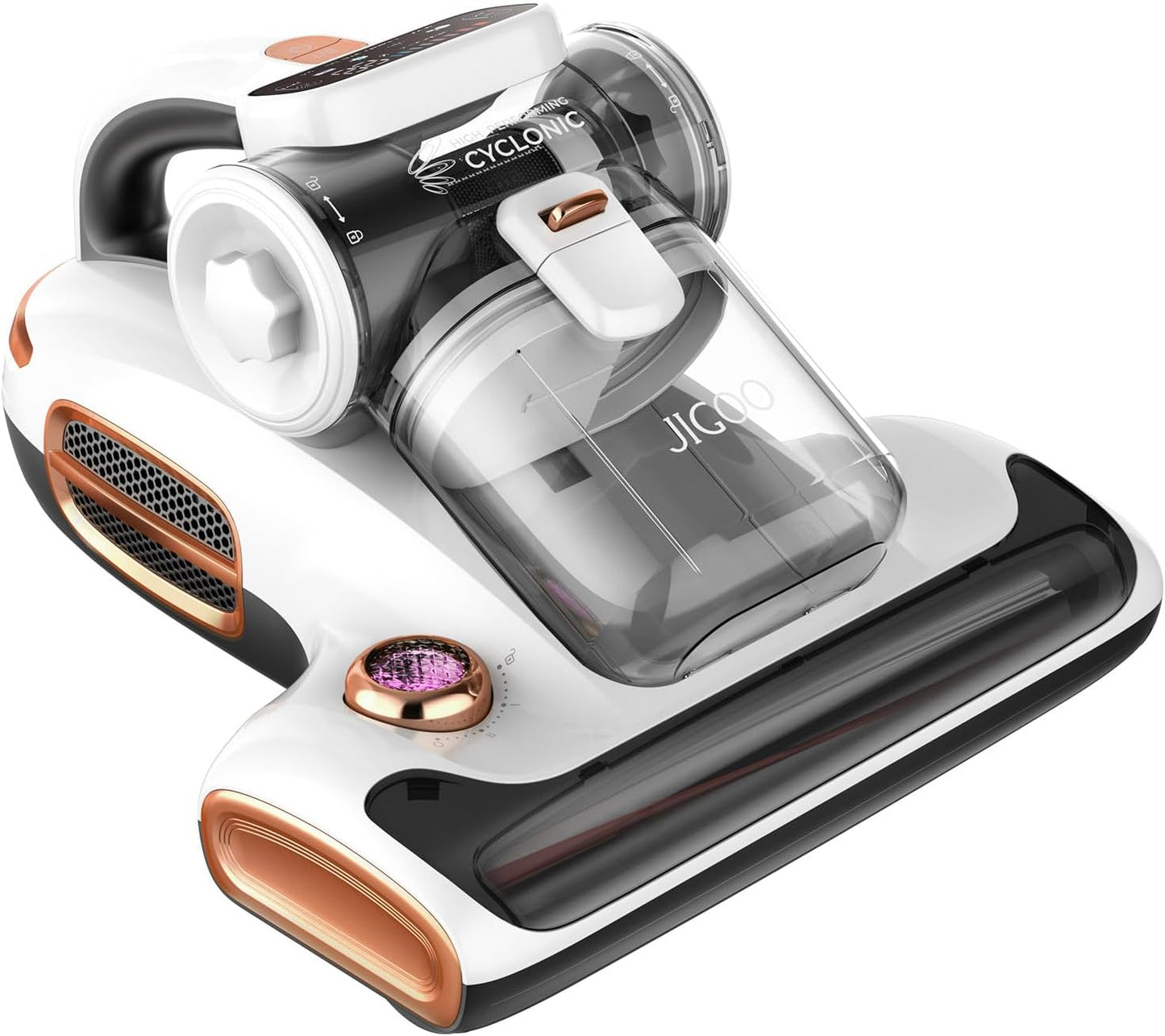 Powerful JIGOO T600 Mattress Vacuum Cleaner with UV-C Light