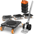 ONEON Furniture Mover Plus Carbon Steel Dollies - Heavy Lifting Made