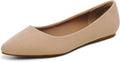 Women's Dress Pointed Toe Flats Ballet Comfort Soft Slip On Casual