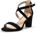 IN3 Grace Strappy Block Heels Sandals - Comfortable 3 in Heel been