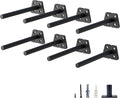 8-Pack 6 in Hidden Floating Shelf Bracket - Heavy Duty Invisible