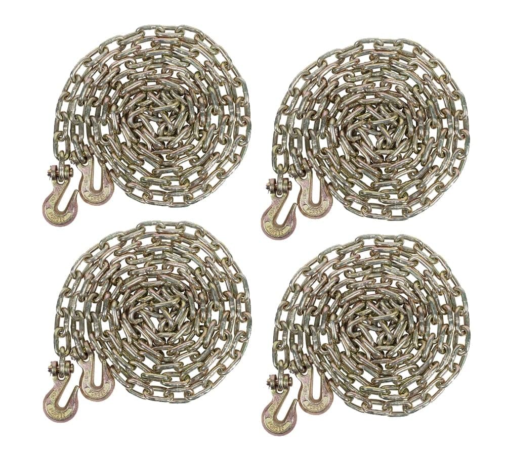 Mytee Products 4 Pack 5/16 Inch x 20 FT Grade 70 Binder Chain