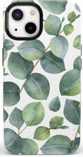 Casely iPhone 13 Case Compatible with MagSafe - Leaf Me Alone Green