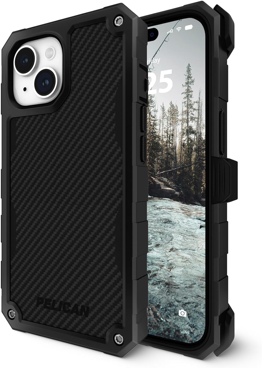Pelican Shield Series iPhone 15 14 13 Case with 21ft Drop Protection