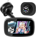 Shybaby 1080P Baby Car Mirror 4.3in Monitor - Clear Day & Night View