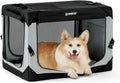 Collapsible Dog Crate for Medium Dogs - 30 in Portable Travel Crate