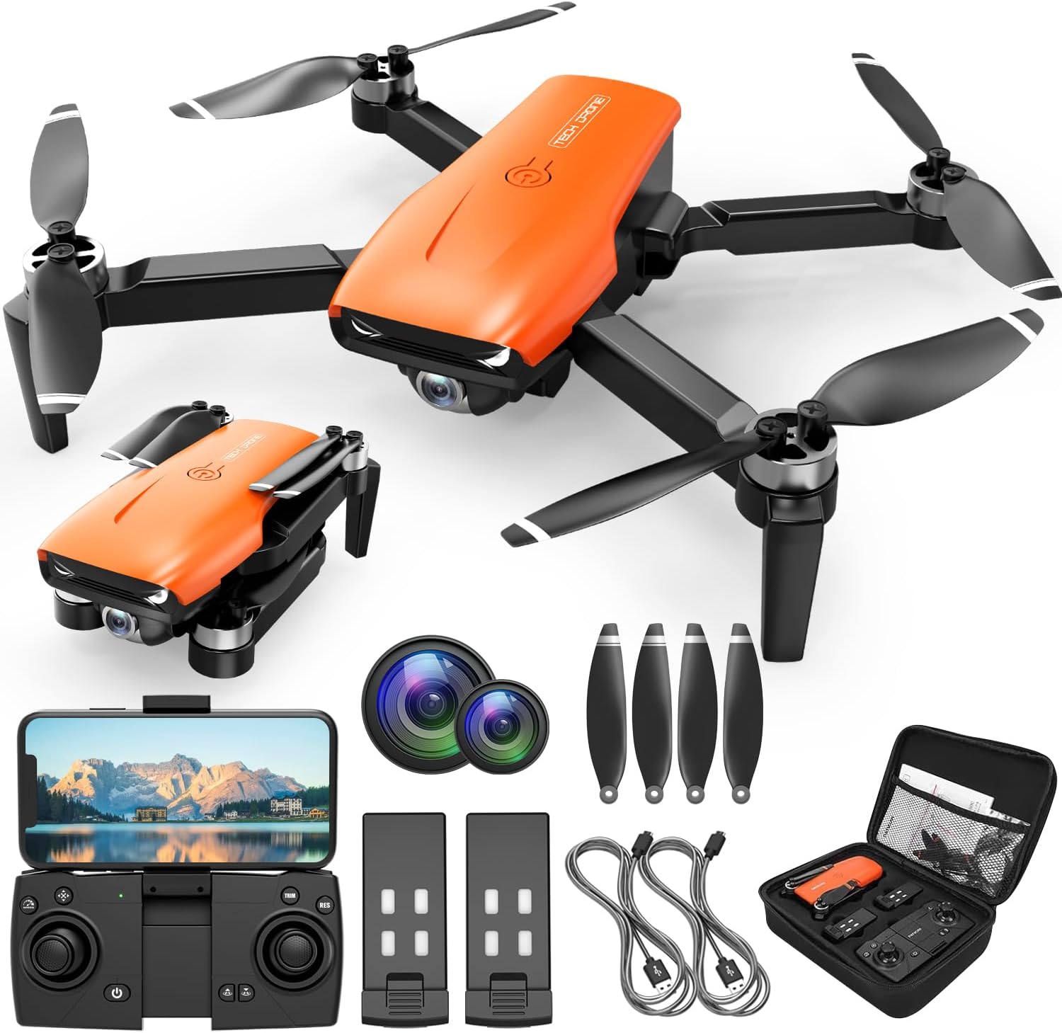 LMRC-12 Foldable Camera Drone: Lightweight & Long Flight