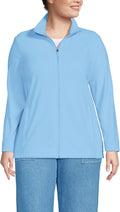 Lands' End Women's Anyweather Fleece Full Zip Jacket - Lightweight
