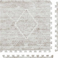 Baby Play Mat 4x6 Driftwood Ula - Cushioned EVA Foam Tiles for Babies