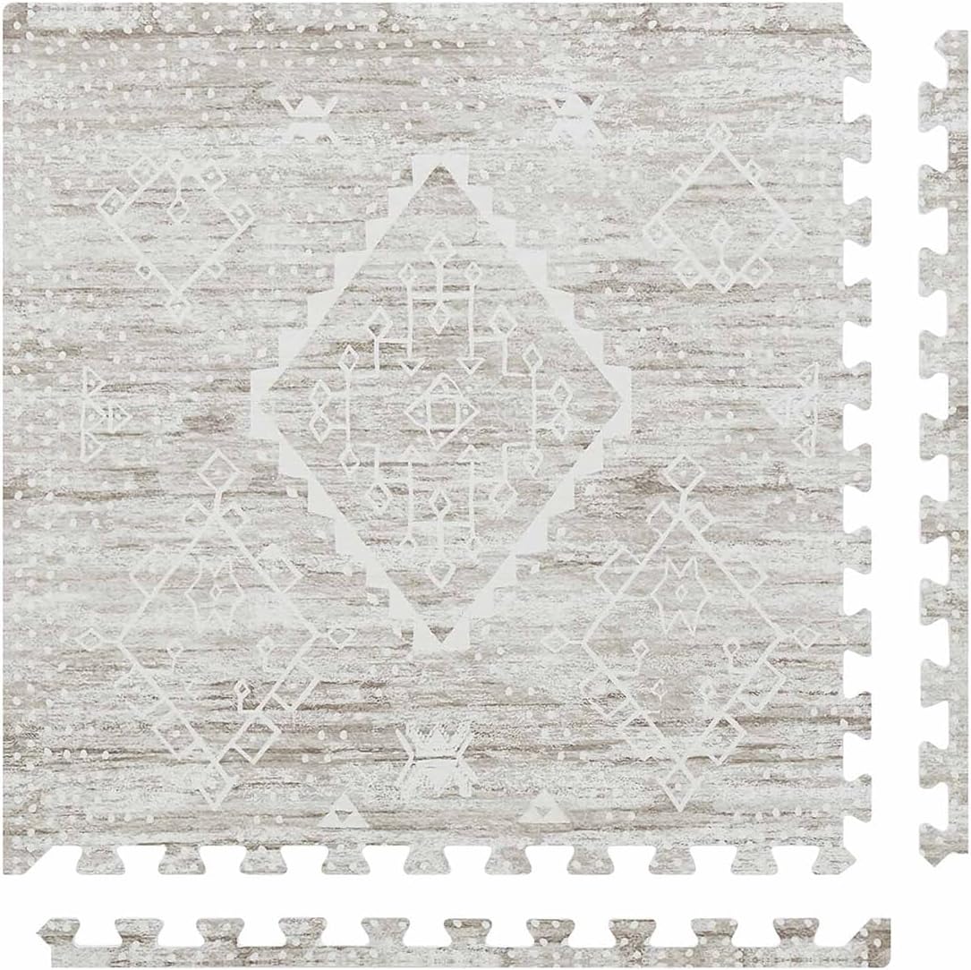 Soft Interlocking Baby Play Mat for Crawling and Tummy Time