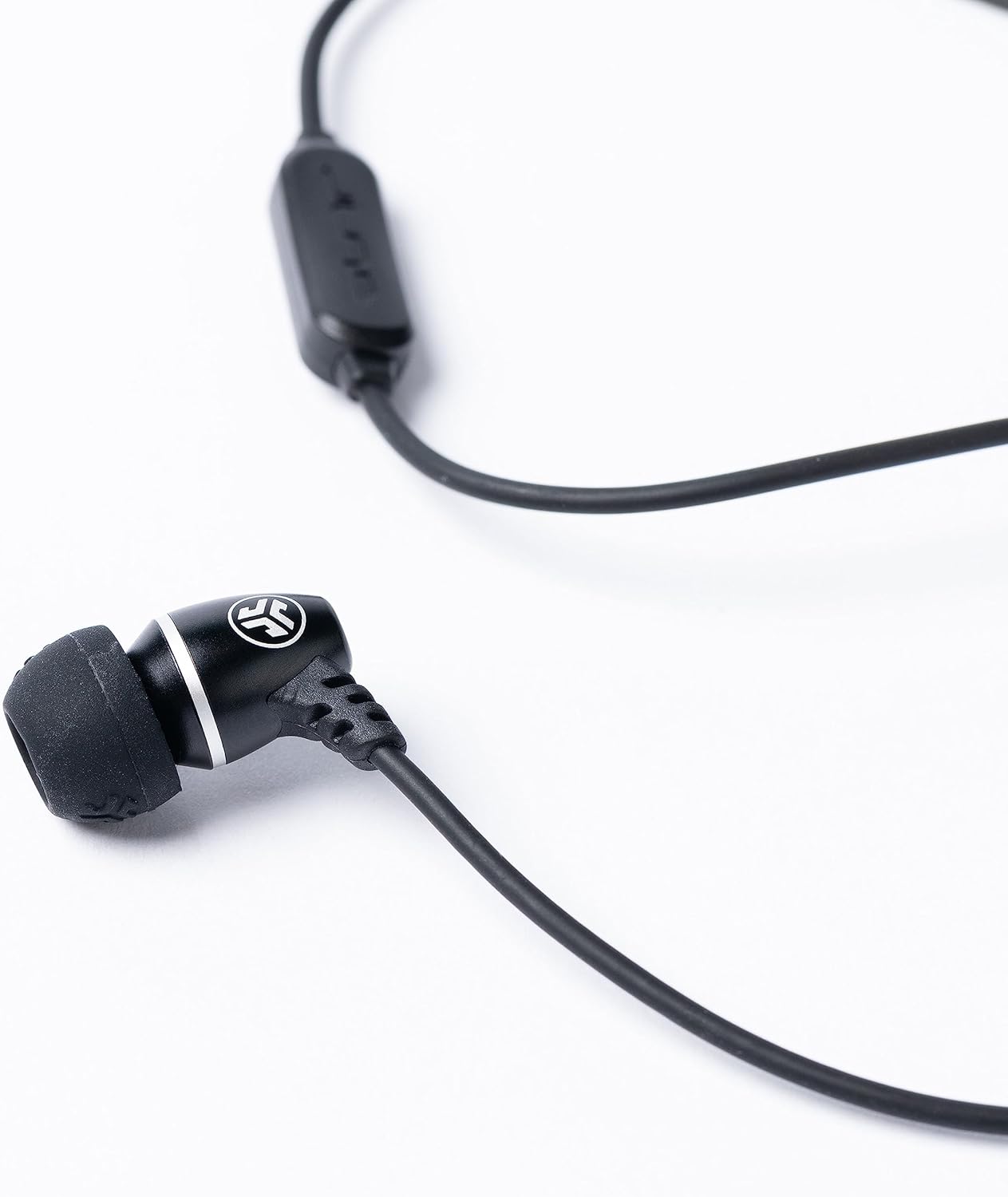 JLab Mono Earbud w/ Enterprise Mic, 3.5mm Jack in Black