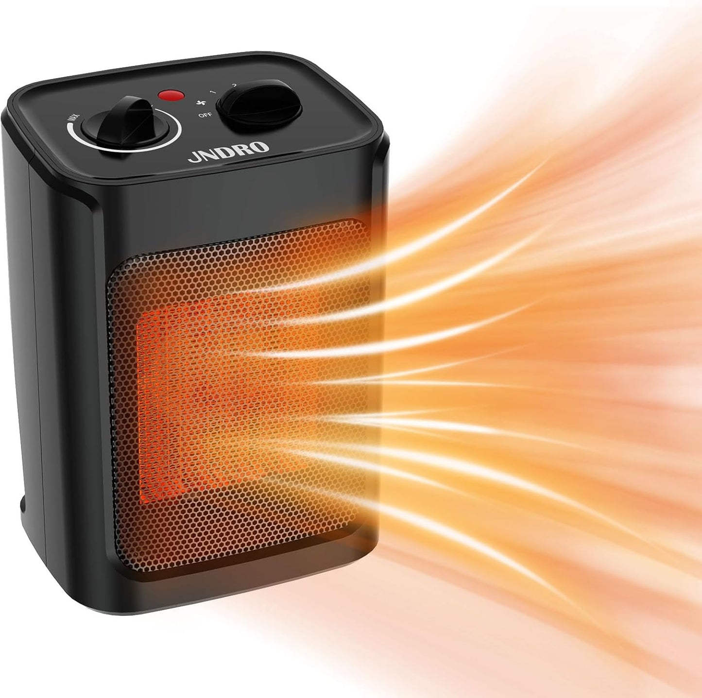 JNDRO 1500W Portable Heater - Quiet and Efficient