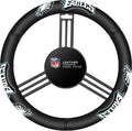 NFL Leather Steering Wheel Cover - Genuine Leather Team Design