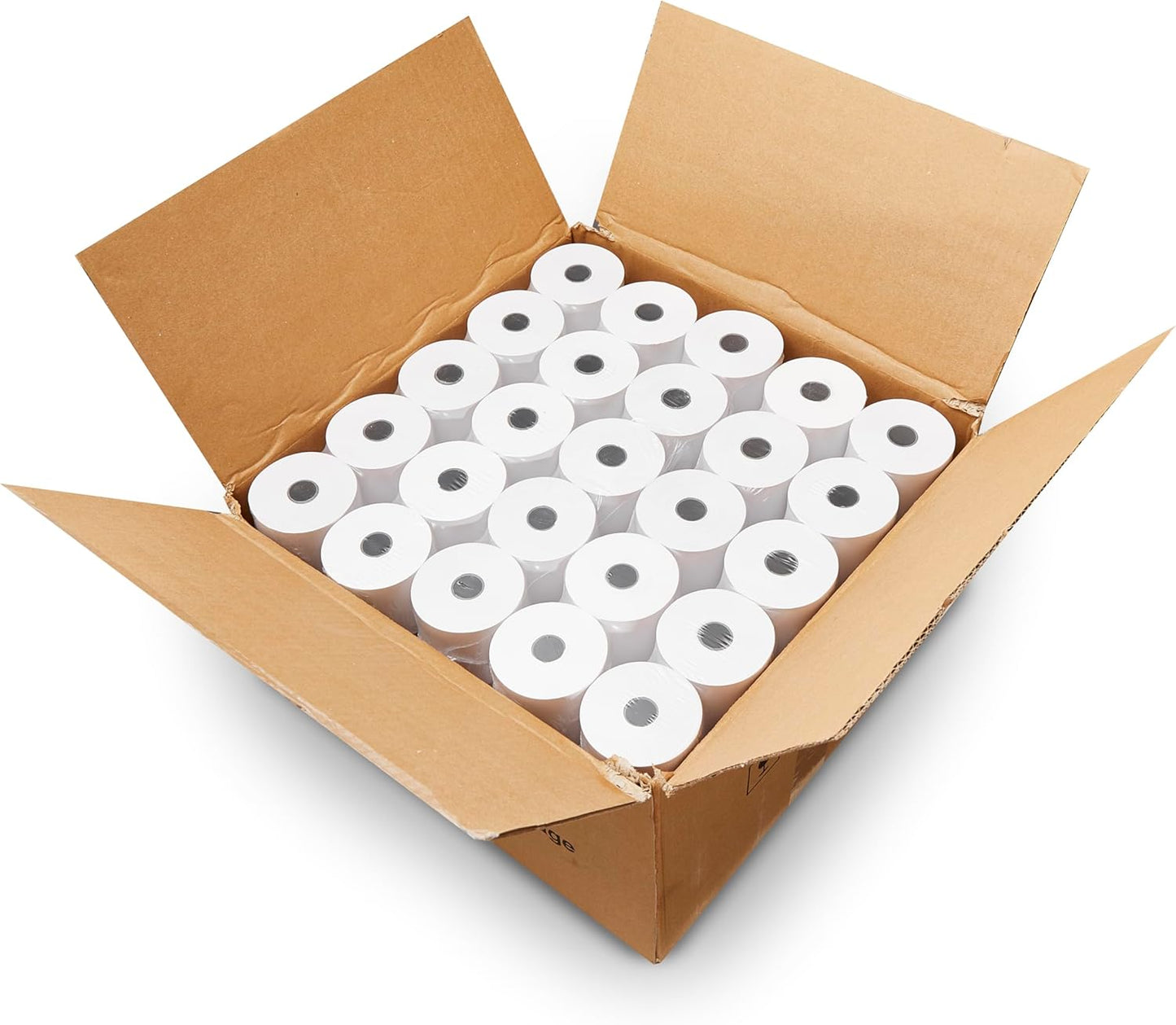 WRB SUPPLY Paper Rolls: 1-Ply for Adding Machines - Long & White!