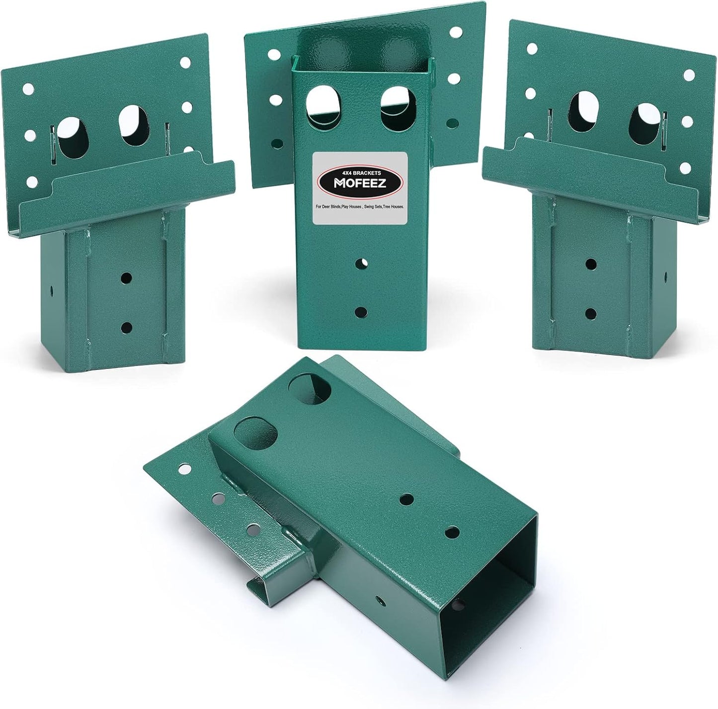 Mofeez Outdoor 4x4 Compound Angle Brackets for Hunting Blinds