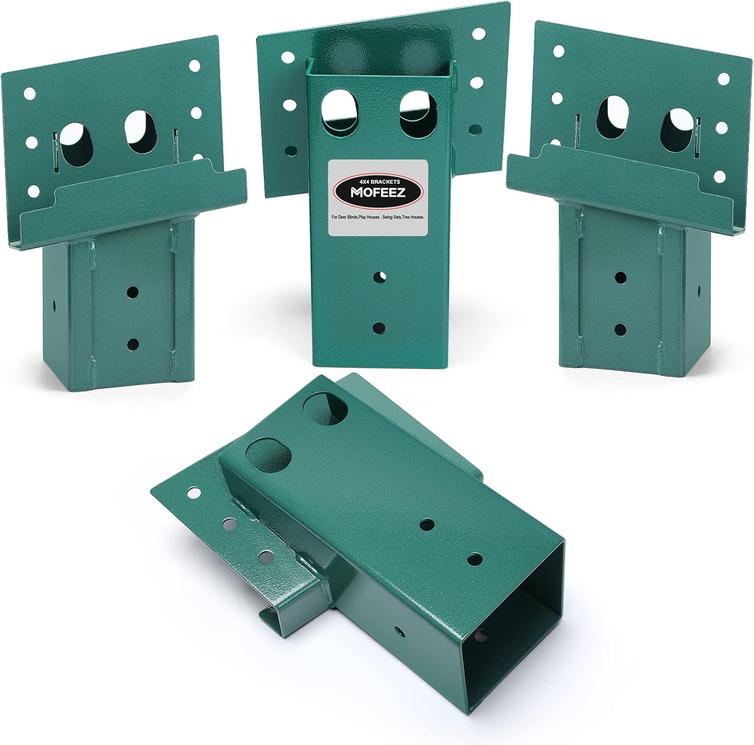 Mofeez Outdoor 4x4 Compound Angle Brackets for Hunting Blinds