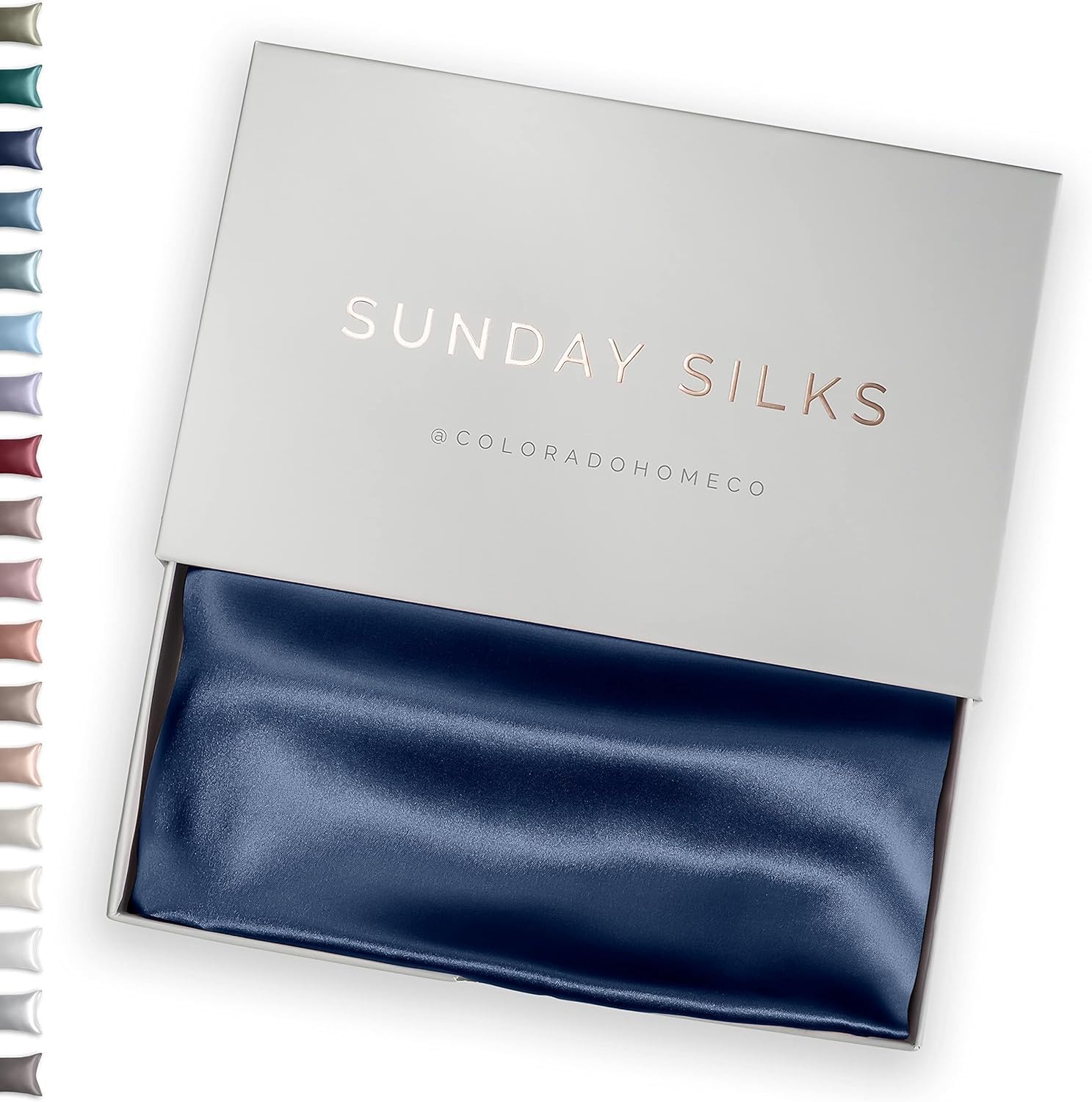 SUNDAYSILKSTM 100% Mulberry Silk Pillowcase for Hair & Skin