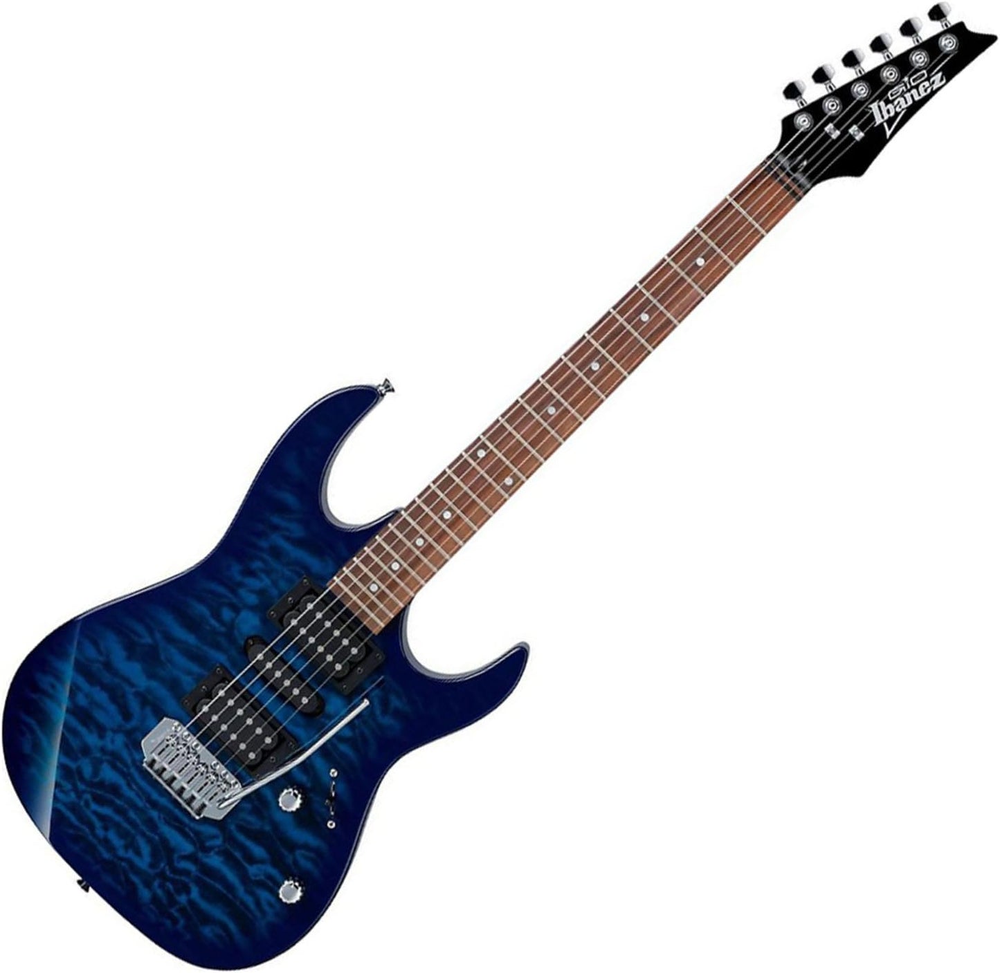 Ibanez GRX70QA Transparent Blue Burst - Quality Sound!