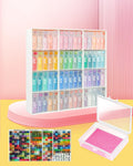 60pcs Diamond Art Storage Trays & Stand - Organized Crafting Made Easy