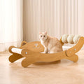 Cat Scratchers for Indoor Cats Larger Scratch Pad - 3-in-1 Lounger