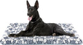 Dog Crate Pad Bed Mat Reversible - Soft Warm & Cool Crate Mat