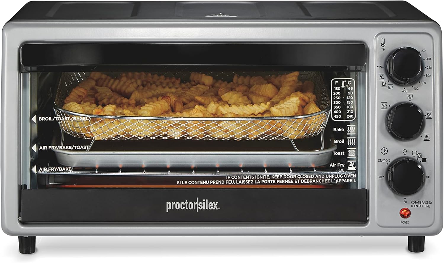 Proctor Silex Air Fryer Toaster Oven: Crisp & Versatile!